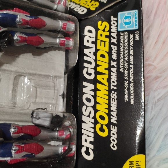 RARE! G.I. Joe Crimson Guard Commanders To Max & Xamot Action Figures '85 - Picture 8 of 17